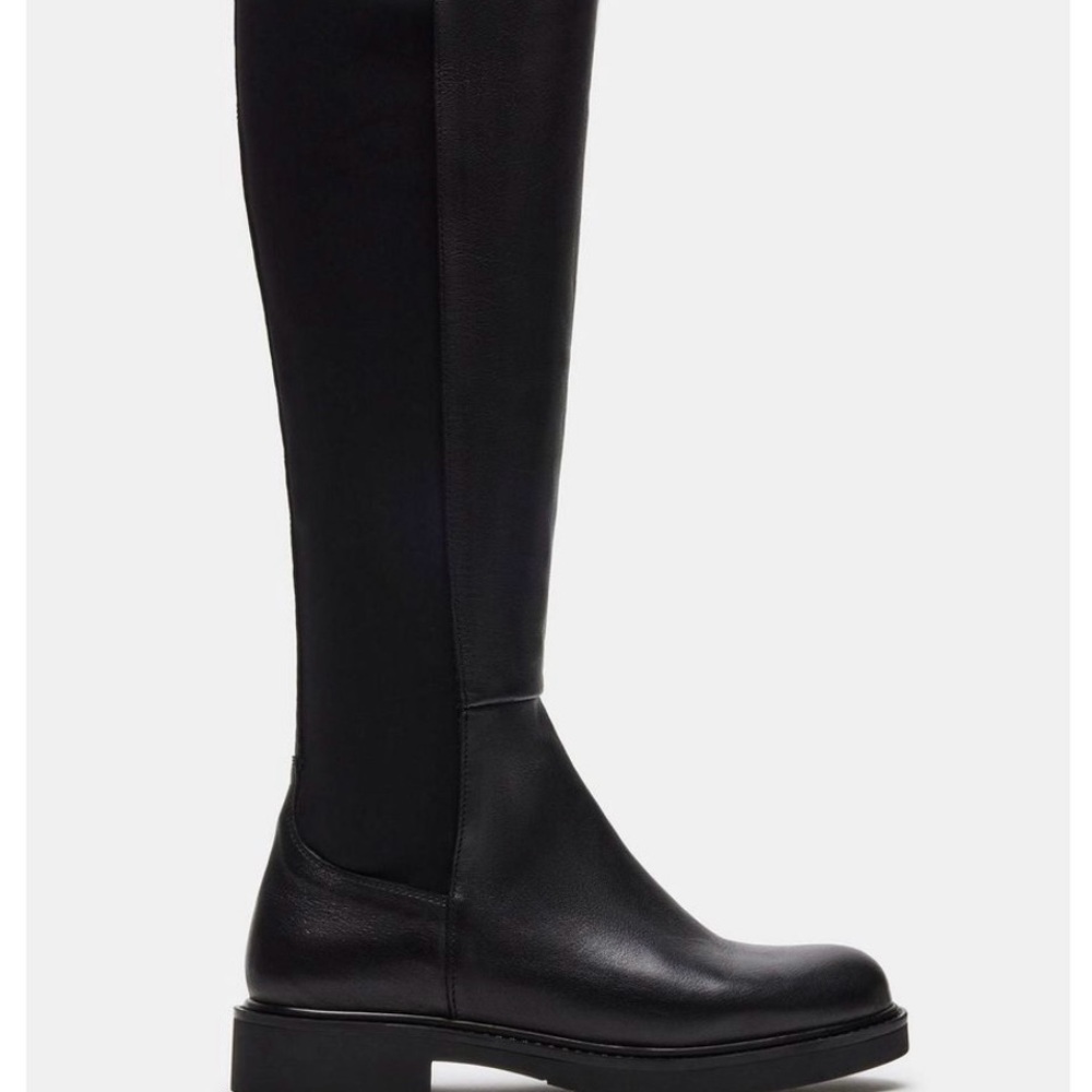 Women's Black Knee-High Boots